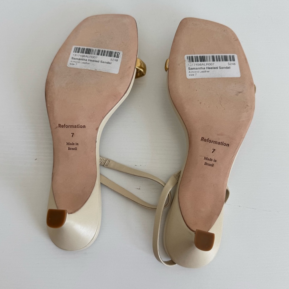 Reformation Samantha Kitten Heeled Sandal - Picture 11 of 13